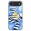 For iPhone 17 Air Case Anti Drop TPU PC Tempered Glass Pattern Printing Phone Back Cover