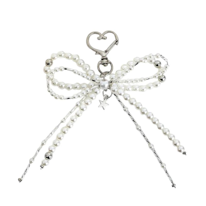 

Phone Chain Pendant Telephone Lanyard Cellphone Bracelet Fashion Keyring Keychain with Butterfly Charm For Women Jewelry