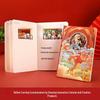 3D Paper Sculpture Notebook: Customizable Hollowed-Out Souvenir with Tourist Attractions Stamp Collection and Check-In Diary.