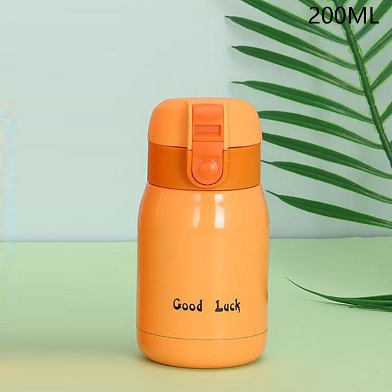 Mini Thermos Cup 200Ml/360Ml Pocket Cup Stainless Steel Thermal Coffee Mug Vacuum Flask Insulated Hot Water Bottle Kids Gift