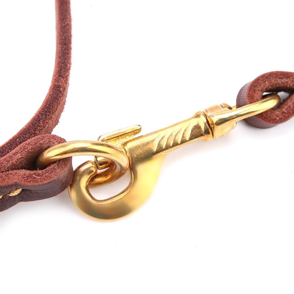 2.3M Extended Length Dual Dog Leash Dual Copper Hooks No-Hands Waist Dog Leash Leisure Pet Walking