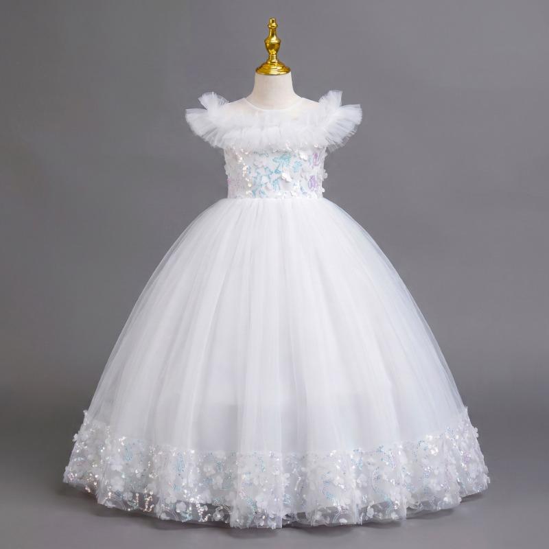 Prinzessinnen-Tüllkleid für Mädchen, für Kinder von 3 bis 12 Jahren
