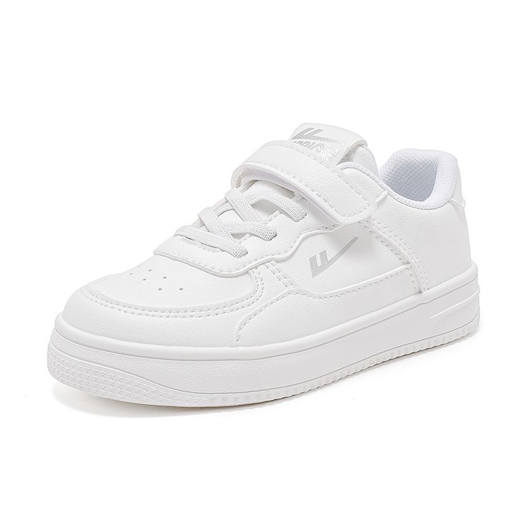 Warrior Rhythm Series Comfortable Versatile Low-Top Kids Skate Shoes Kids Sneaker White WZ(TH)-1419