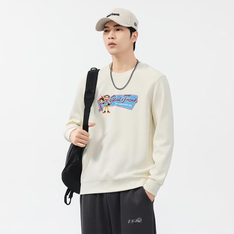 paul frank Men's Crewneck Casual Long-Sleeve Sweatshirt