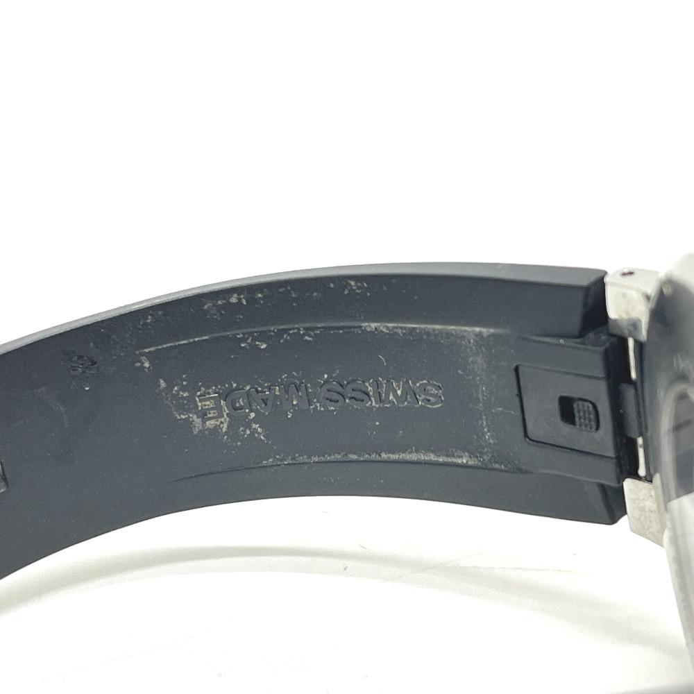 Louis Vuitton Q8D30 Tambour Moon GMT Automatic Wristwatch SS Silver