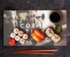 Glass Board Cutting Board 52X30 Coffee