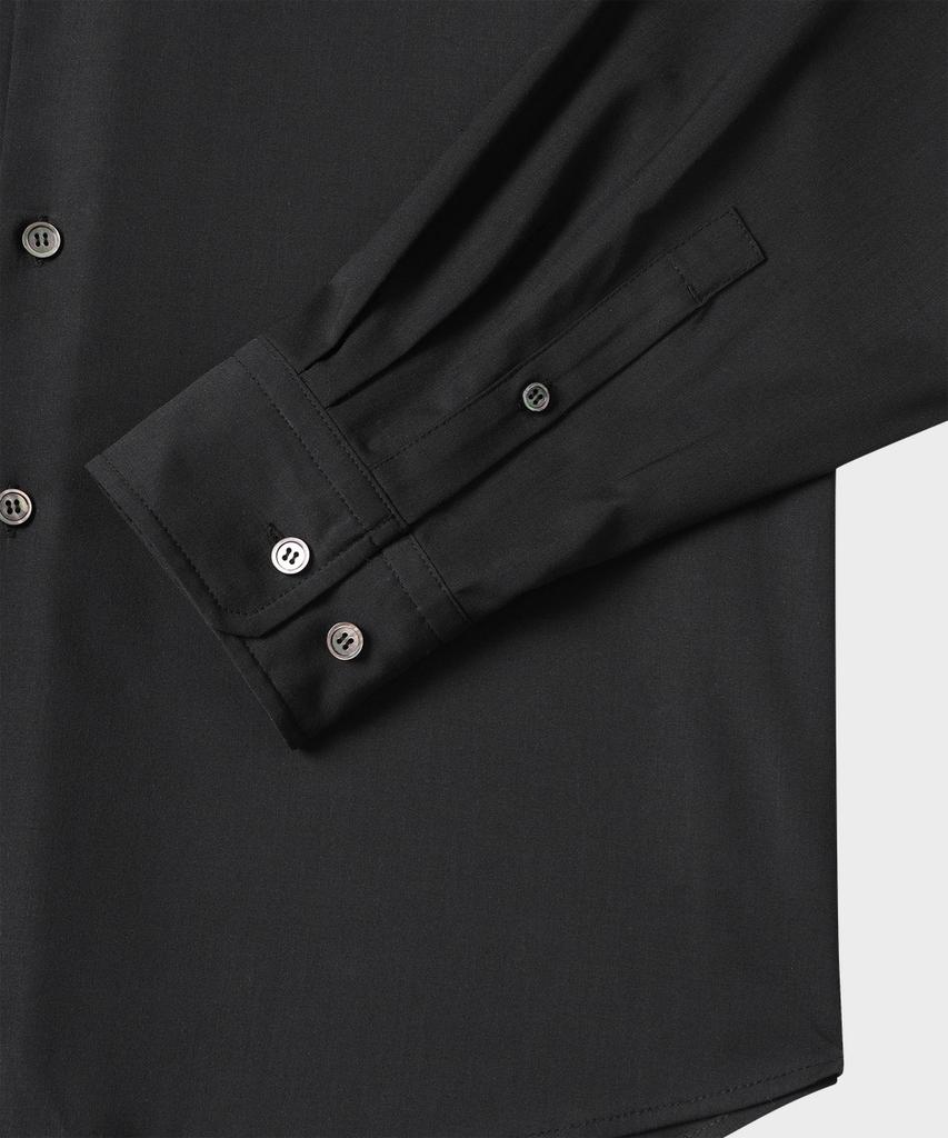 TAILDERN Issac Wool Blend Shirts Black