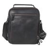 Men's Genuine Leather Crossbody Bag - High-End, Multi-Functional, Single Shoulder, Casual Crazy Horse Cowhide for Commuting