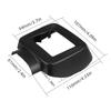 Car Front Radar Round Sensor Frame Trim Cover Black Lower Grill Sensor Trim For VW GOLF MK7 2013-2016 Auto Parts 5G0907225A9B9