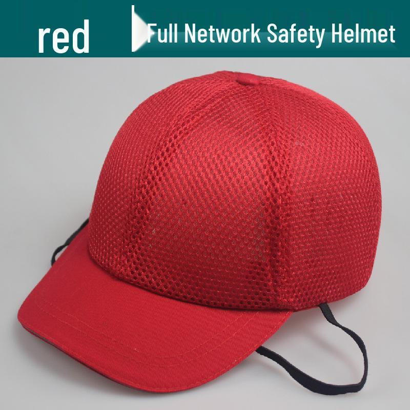 Breathable ABS Safety Helmet with Duckbill Design - Lightweight, Anti-Smash & Collision Protection for Work Environments
