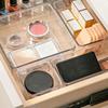7PCS/Set Transparent Desktop Storage Box ins Desk Drawer Organizers Set Plastic Bathroom Sundries Makeup Cosmetic Organizer