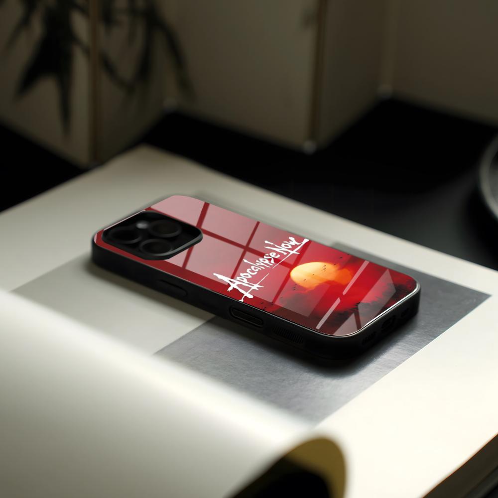 A-apocalypses Now Phone Case Glass For IPhone17 Air 16 Creative Concept 15 17 14 Pro Max 13 12 11 X XS XR Plus For Samsung S 26