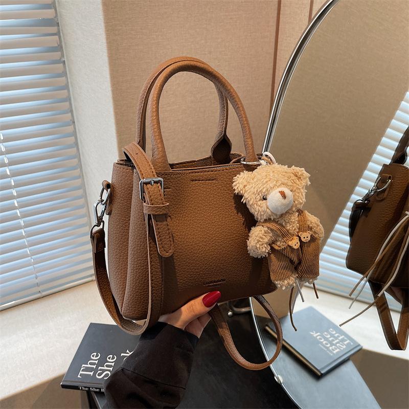 Women's Bag New Fashionable Versatile Handbag Bucket Bag High-end Bag Summer Women's Oblique Span Shoulder Bag