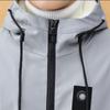 Autumn Jacket Men's Mid-length Winter Padded Jacket Men's Hooded Jacket Plus Velvet Coats