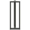 Vidaxl Nogi Do Stołu Barowego, 2 Szt., Antracyt, 40X35X(110-111) Cm