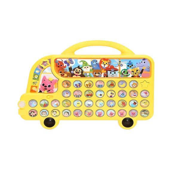 

Музыкальный автобус для изучения хангыля от PINKFONG - Интерактивная игрушка с корейским алфавитом