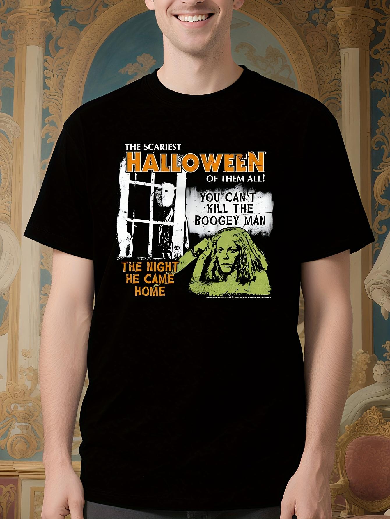 Plus Size Halloween Scariest Movie Tshirt - Horror Graphi... XXL