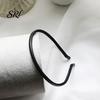 Curved Headband Anti-Slip Plastic Thin Hair Hoop with Design Basic Style Stable Fit No Pressure Makeup Accessory Low Saturation Color