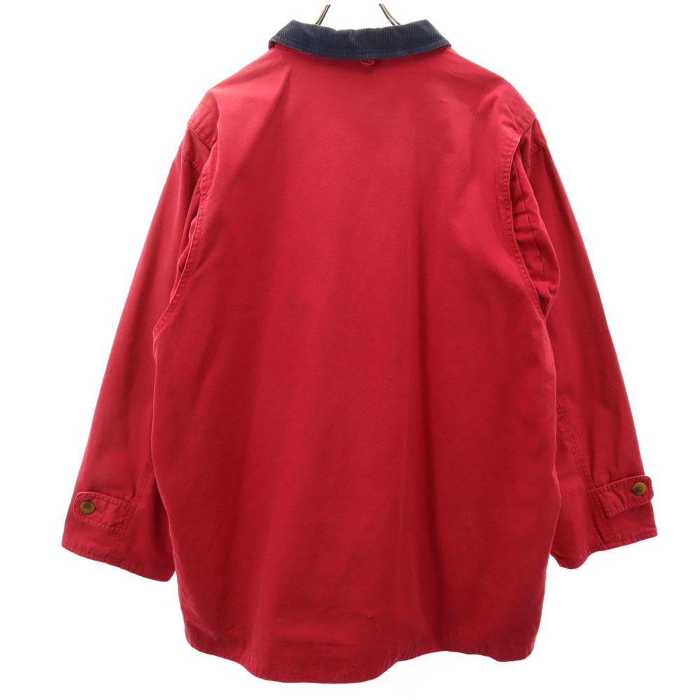 LANDS' END 90s Old Hunting jacket M Red Men's Used