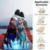 1PC Cartoon Blanket, Seasonal Universal Home Decoration, Cute Frozen Princess Design, Perfect for Gift Giving, Soft & Cozy Throw Blankets fo