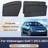 Sun Shades For Volkswagen VW Golf 7 Mk7 2012-2021 Sunshades Magnetic Heat Insulation Mesh Window Curtains Visor Car Accessories
