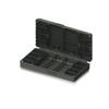 Fishing Tackle Box Carp Fishing Equipment Transparent Tackle Box with Scale Measured Multiple Compartments Fishing