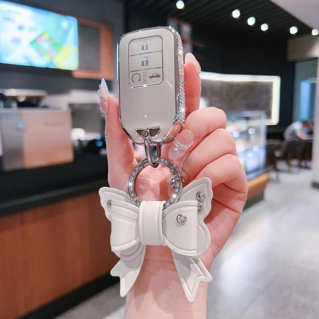 Compatible Key Case for Honda UR-V, Civic, XRV, Accord, Lingpai, CRV, Jade, Binzhi, Ge Xingge, Haoying, and 10th Gen Models