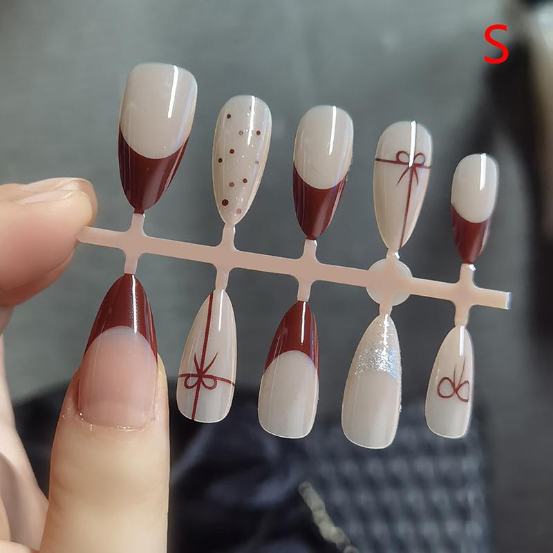 

10 шт. матовых накладных ногтей женские накладные ногти на клеевой основе полное покрытие искусственные ногти для маникюра наращивания инструмент для нейл-арта