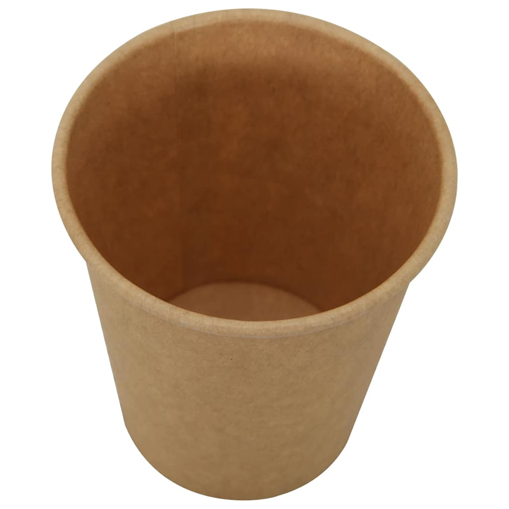 Vidaxl Papierowe Kubki, 1000 Szt., 8Oz, 200Ml, Brązowy