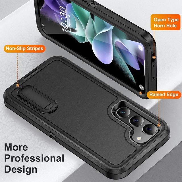 Portable Strong Protection Kickstand Case For Samsung Galaxy S23 Ultra S 23 Plus S22 Ultra A54 A14 A04s A53 A13 Cell Phone Cover