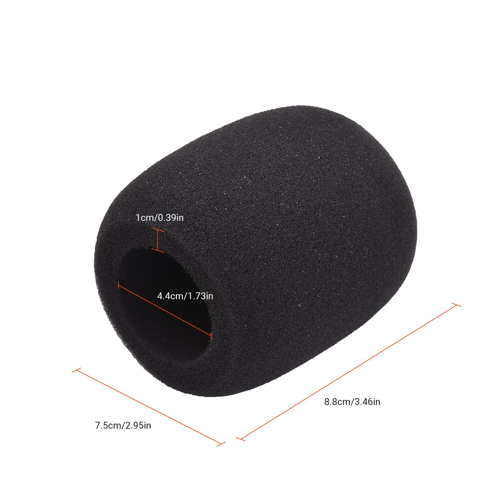 Painter 5Pcs Microphone Foam Windshield Windscreen Noise Reduction Sponge Mic Cover For Handheld Condenser Microphone