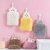 Wall-Mounted Wipe Hand Towel Super Absorbent Fast Drying Chenille Cleaning Cloth Kitchen Bathroom Supplies