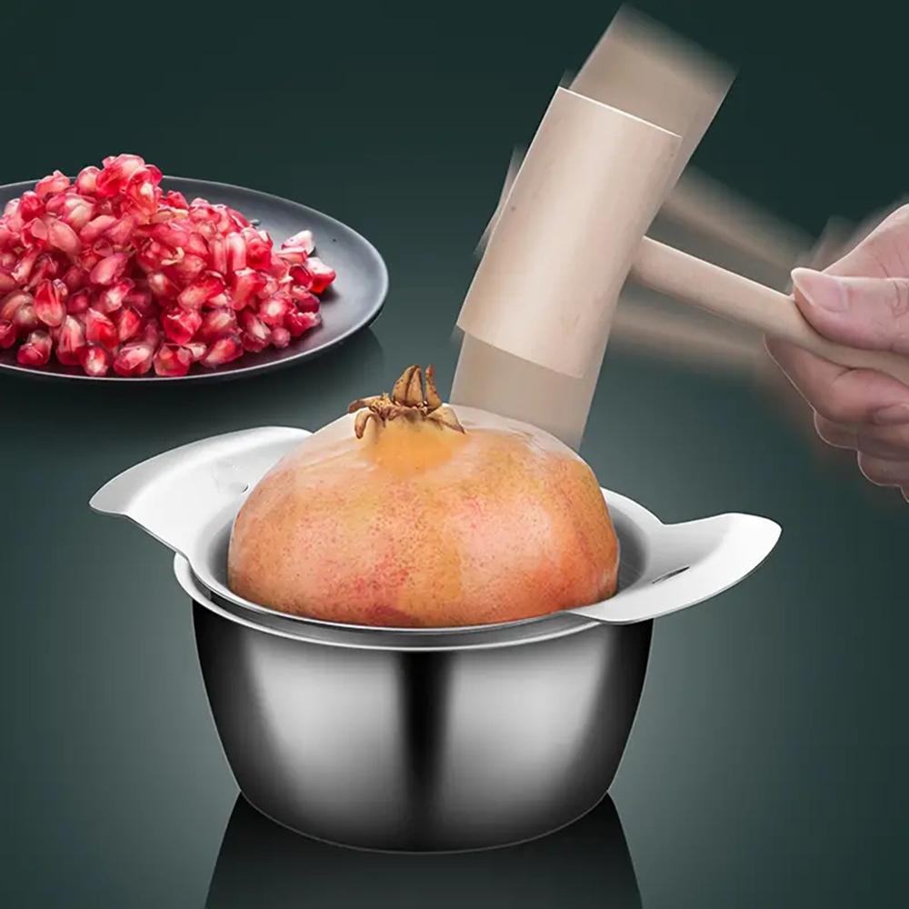 Stainless Steel Pomegranate Peeling Tool Time-Saving Fruit Deseeder For Home Use