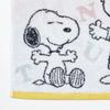 Nishikawa Snoopy Mini Towel 25 x 25cm Washable Cotton Unspun Yarn Imabari Brand White XT46706620 PN6604TW Colorful 100%