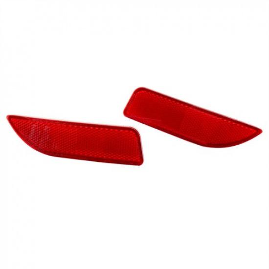 Left + Right Rear Bumper Lamp Reflector Marker For Toyota Corolla 2011 2012 2013
