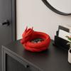 3D Printed Fantasy Dragon Catchall, Gothic Dragon Catchall Bowl, Desktop Key Storage Tray, Jewelry Tray Organizer, Desk Companion for Home Office Room