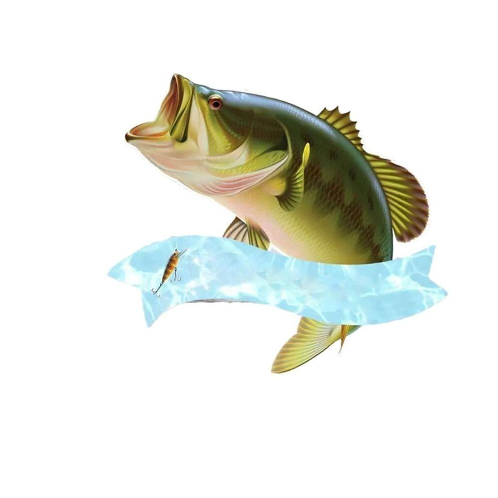 Model Okonia Ozdoba Wisząca Choinki Akrylowy Brelok Ryba Okoń Navidad Dekor