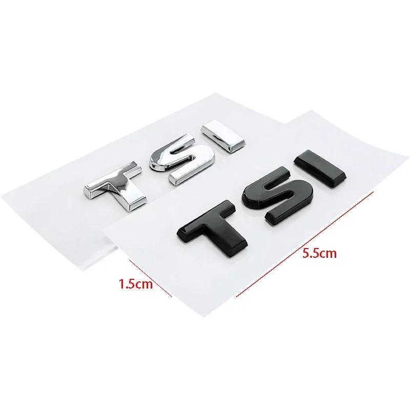 YKPSC1 Car Stickers Badge Emblem Tail Decal Auto Styling for Volkswagen VW TSI Logo Beetle Scirocco POLO Sharan Sagitar Magotan