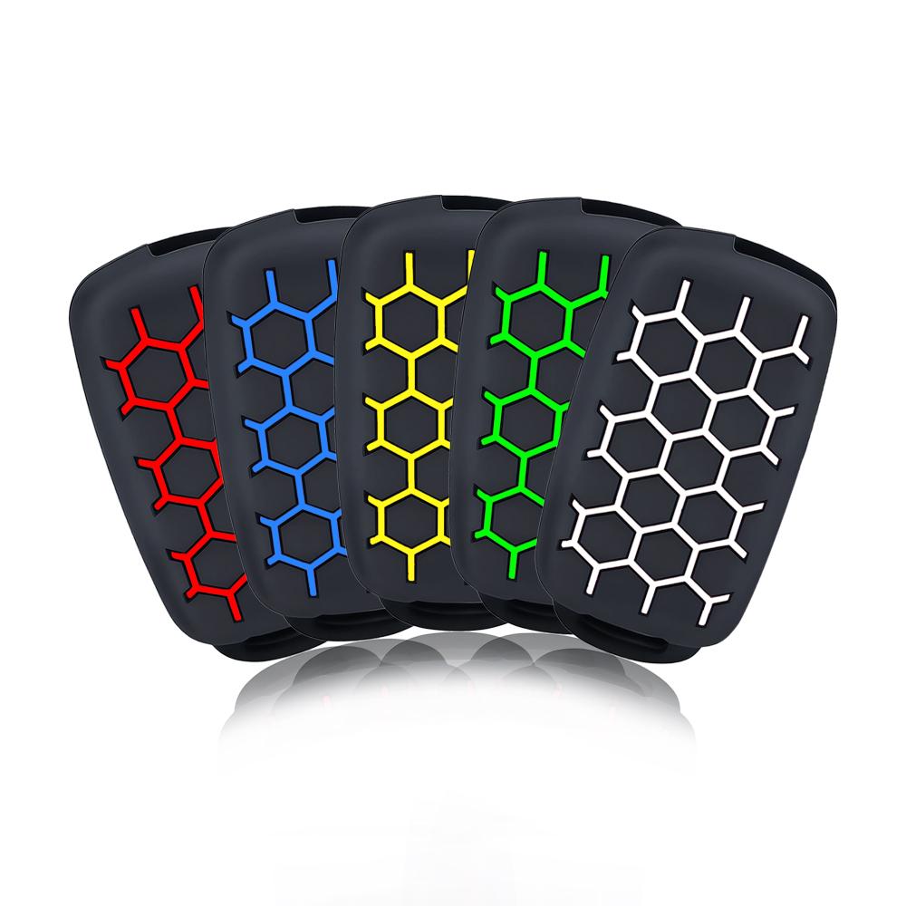 Silicone Remote Key Fob Case Cover For Seat Leon Ibiza For Vw Golf Polo Bora Beetle Tiguan For Skoda Fabia Superb