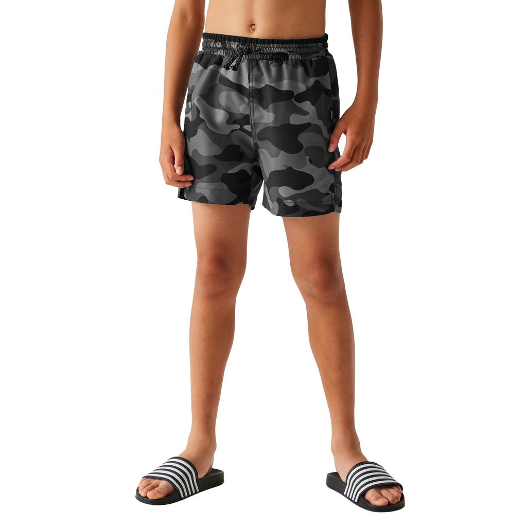 Regatta Childrens/Kids Skander III Camouflage Swim Shorts
