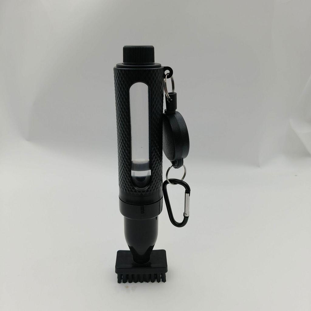 Enhanced Golf Club Groove Cleaning Brush with Pull-Rope Sprayer
