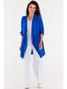 Loose Jacket, Everyday Coat, Blue S/M