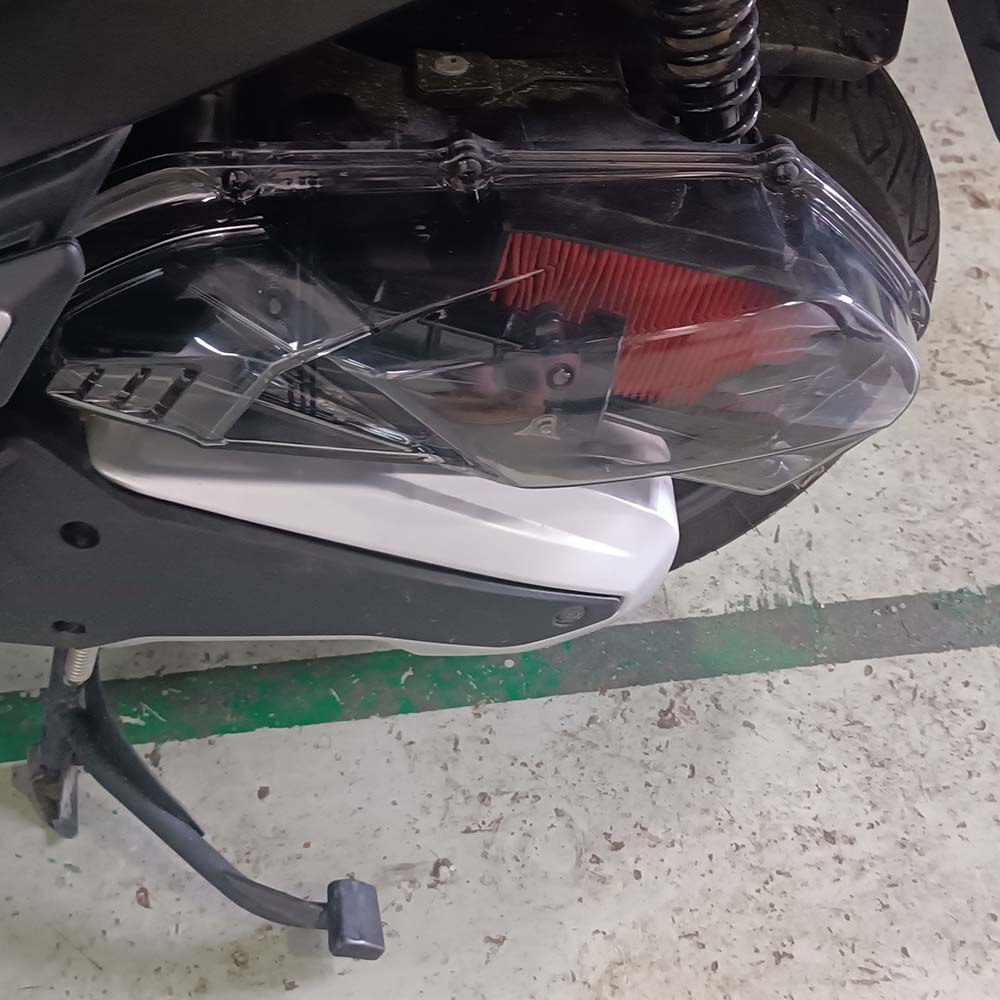 Transparent Air Filter Cover Air Element Guard Protector For Honda PCX160 PCX150 PCX125 PCX 160 150 125 2021 - 2023 Accessories