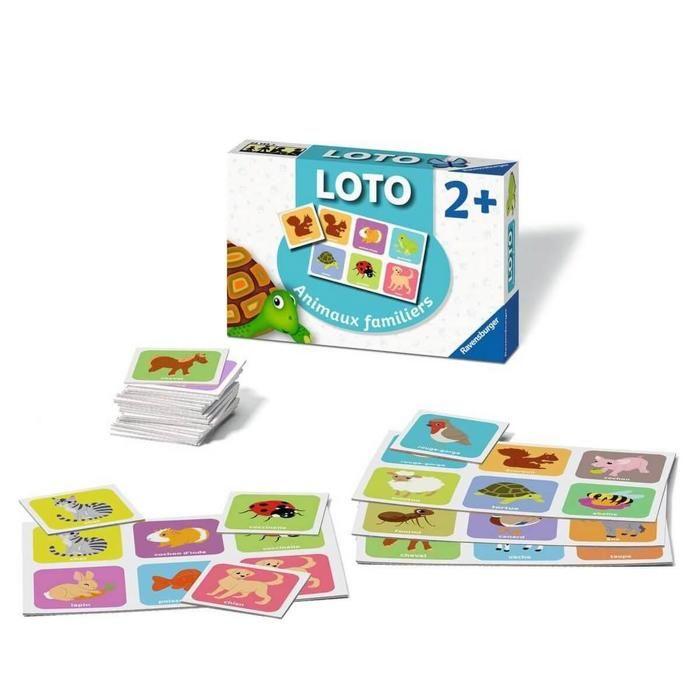 Loto Haustiere Spiel