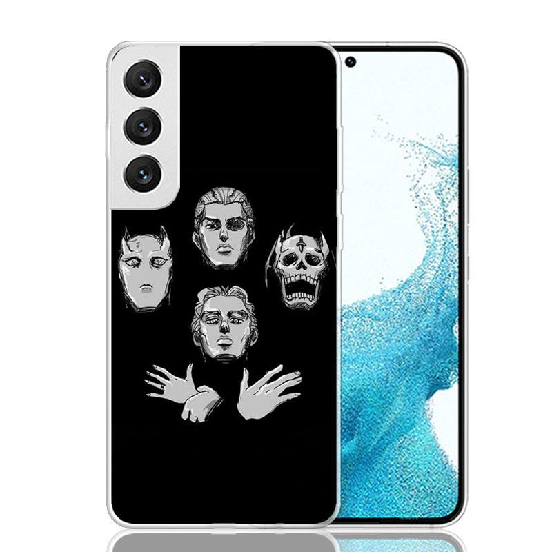 JoJo Adventure Killer Queen Phone Case For Samsung Galaxy S26 S25 Edge S24 S23 FE S22 Ultra S21 Plus S20 + Fundas Cover Coque Ga