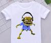 Vtipná trička pro kluky Nové Crazy Frog Anime Kreslený Potisk Dětská trička HipHop Oblečení Bílé Krátký Rukáv Trička Top