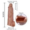 MoDi Realistisk Penis Sleeve Extender Gjenbrukbare dildoer Kondomforsinkelse Ejakulasjon Pikkforstørrelse Sexleketøy for menn