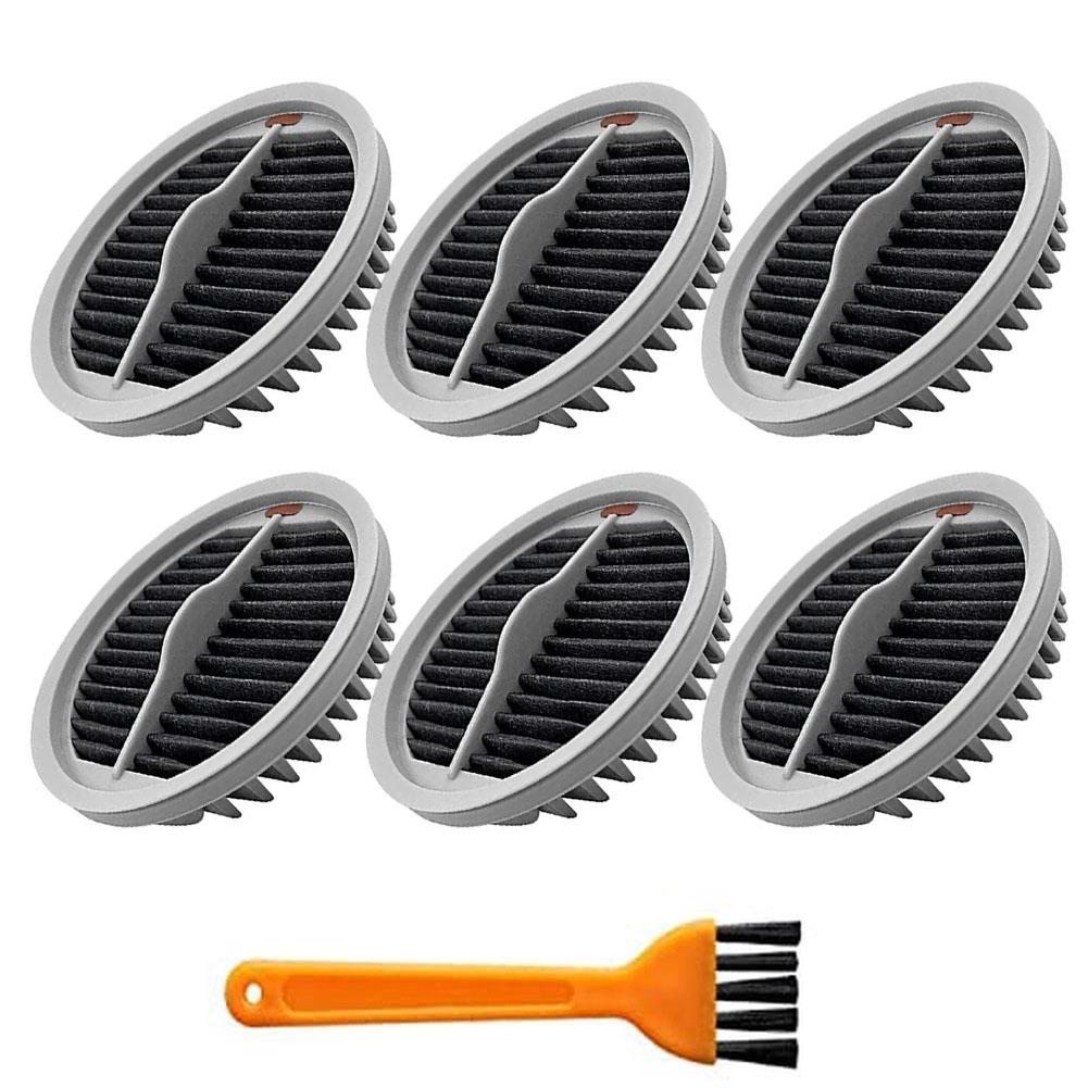 Kit Filtro HEPA da 6 Pezzi per Aspirapolvere Roidmi X20-X30 F8 Storm Pro Parti di Ricambio Accessori Strumento per Pulizia Peli di Animali Domestici