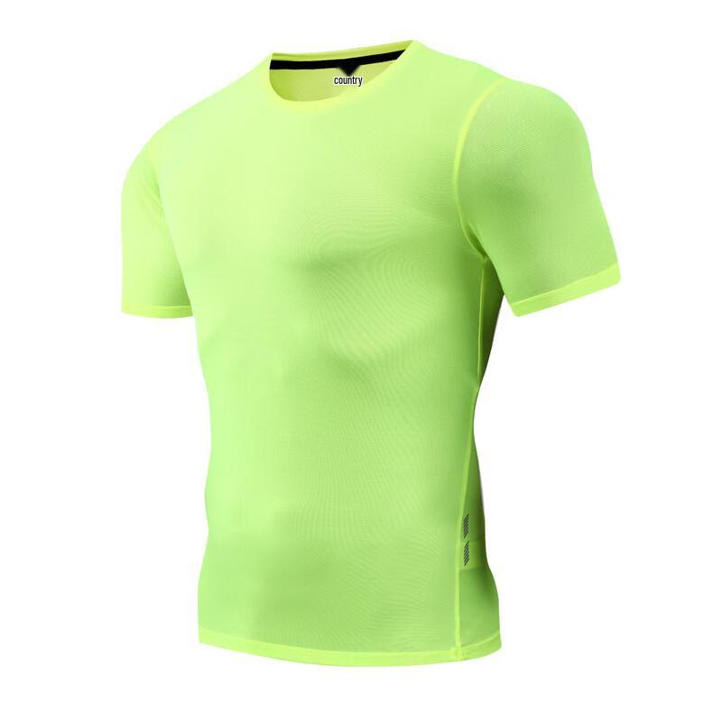 OEING Men s Quick Dry Round Neck Short Sleeve Sports T-Shirt