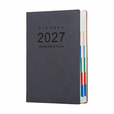 High Quality A5 2027 Planner Book English Efficiency Manual Notebook Business Daily Planner Business Planning